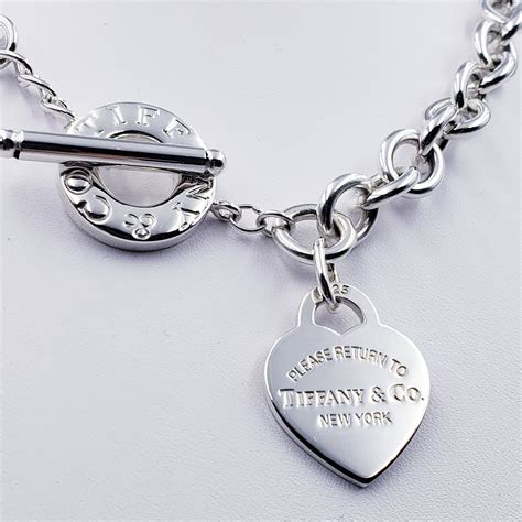 tiffany heart necklace replica|authentic tiffany heart toggle necklace.